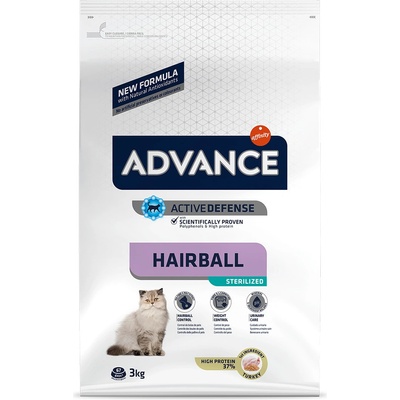 Advance Sterilized Hairball 2 x 3 kg