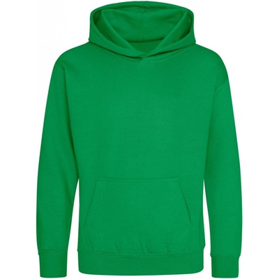 Just Hoods dětská mikina s klokankou Skipi Kelly zelená