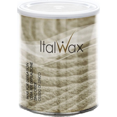 ItalWax Vosk depilační v plechovce Zinek 800 ml