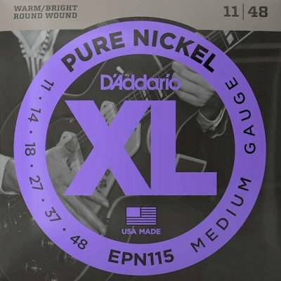 D'Addario EPN115 XL Pure Nickel 11-48