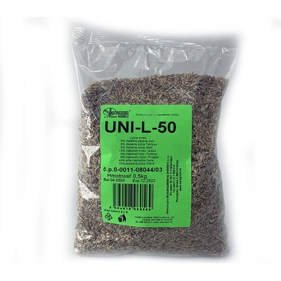 Trávna zmes UNI L 50 – 0,5 kg | Na kosbu a výrobu sena