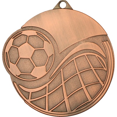 MMC6065/B Medaila futbal pr.60 mm hr.2 mm bronz 6x0 2 cm