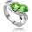 Prsteň Swarovski elements Obvod 57mm