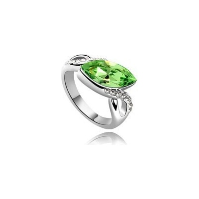 Prsteň Swarovski elements Obvod 57mm