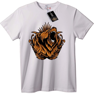 NOONEBRAND Тениска Яра Мечка - XL, White