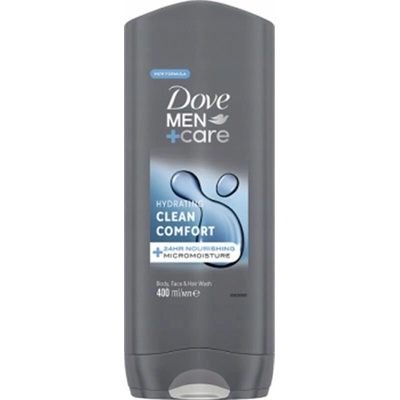 Dove Men+Care Extra Fresh 3v1 Sprchový Gél pre mužov 400 ml