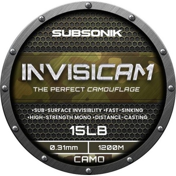 Sonik Subsonik Invisicam Snag Leader Camo 100 m - 0,6 mm