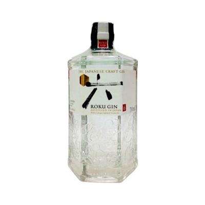 Suntory Roku Japanese Craft Gin 43% 0,7 l (čistá fľaša)