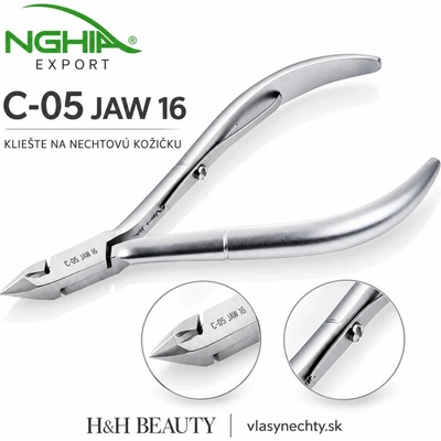 Nghia Export kliešte na nechtovú kožičku C-05 JAW 16