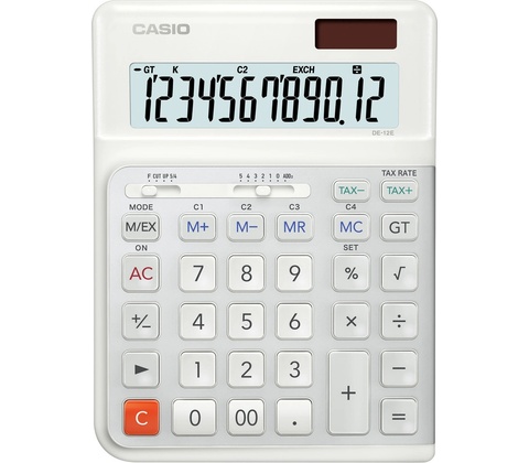 Casio DE-12E-WE