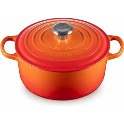 Le Creuset Kastrol SIGNATURE 24 cm 4,2 l FLAME litina