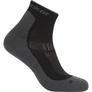 Icebreaker Мъжки туристически чорапи Icebreaker Merino Hike+ Light Mini Walking socks - Black / Obsidian - размер 47-49 (EU) (201-9227-0114)