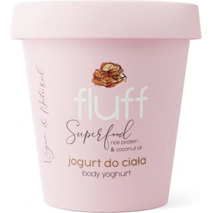 Fluff Подхранващ йогурт за тяло с оризов протеин, шоколад, 180 ml Лосион за тяло