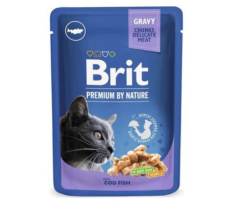 Brit Premium Cat Cod Fish 100 g