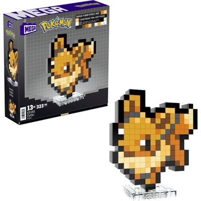 Mega Bloks Mega Pokémon Pixel art - Eevee – Zbozi.Blesk.cz