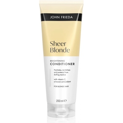 John Frieda Sheer Blonde Brightening Conditioner озаряващ балсам за руса коса 250ml