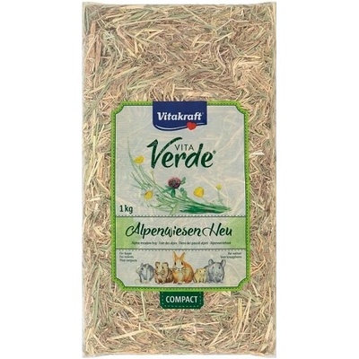 Vitakraft VitaVerde Compact alpské lúčne seno 1 kg
