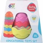 Man Yuk Toys Строител на кули, комплект 8 части (618-201)