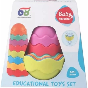 Man Yuk Toys Строител на кули, комплект 8 части (618-201)
