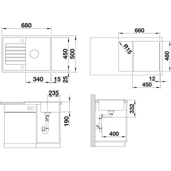 Image 1 of BLANCO ZIA 45 S Compact (524730)