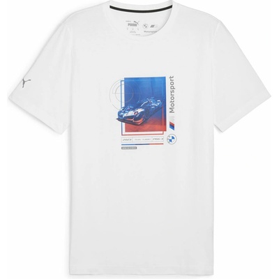 Puma BMW M Motorsport Car Graphic 2 biele