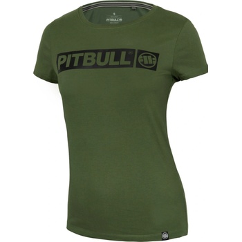 PitBull West Coast dámske tričko HILLTOP olive