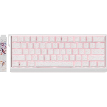 Madlions Professional Gaming Mechanical Keyboard MAD 60 PRO White 8K (MAD-60-PRO-GTR-WH)