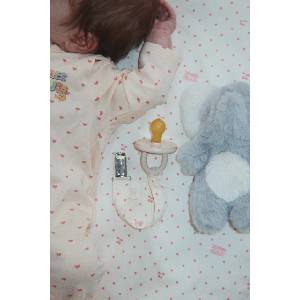 Konges Sløjd бебешки гащеризон за деца от памук с еластан BASIC ZIP ONESIE GOTS (KS105901.9BY2)
