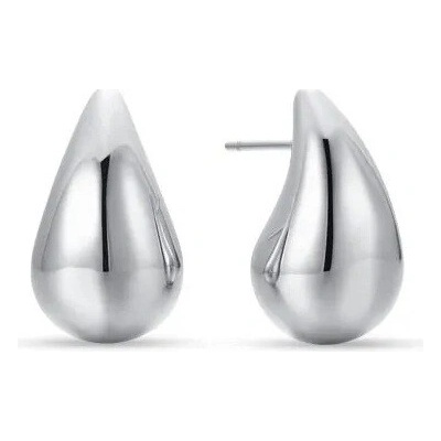 Luca Barra Ocelové náušnice Tear Drop OK1369