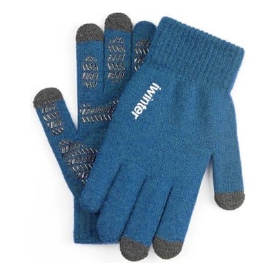 Зимни ръкавици за тъч екрани S/M размер - iWinter Gloves Touch Unisex Size S/M (син)