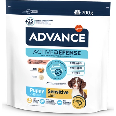 Advance puppy sensitive losos a ryža 0,7 kg
