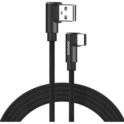 Savio CL-164 USB 2.0 konektor USB A / USB C, 2m