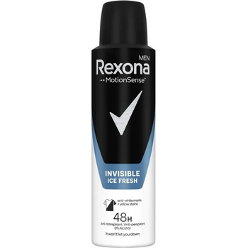 Rexona Men Invisible Ice Fresh Дезодорант против изпотяване за мъже, 150мл