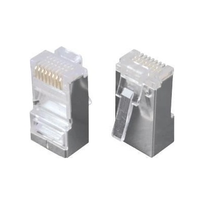Solarix KRJS45/5SLD Konektor RJ45 CAT5E STP 8p8c stíněný neskládaný na drát KRJS45/5SLD
