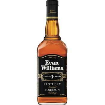 Evan Williams Black 43% 0,7 l (čistá fľaša)
