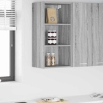 vidaXL Висящ шкаф Сив Сонома 40 x 29, 5 x 80 см Инженерна дървесина (884447)