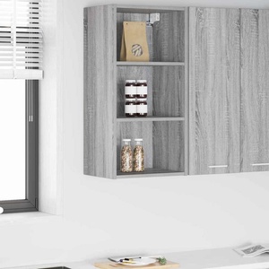 vidaXL Висящ шкаф Сив Сонома 40 x 29, 5 x 80 см Инженерна дървесина (884447)