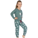 Dívčí pyžamo Gabi zelené