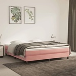 vidaXL Матрак с покет пружини 160 x 220 x 20 см Розово (4016629)