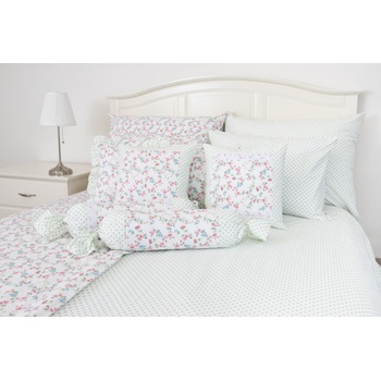 Zdeňka Podpěrová Viviane zelená bodka negatív krep 40 x 40 cm