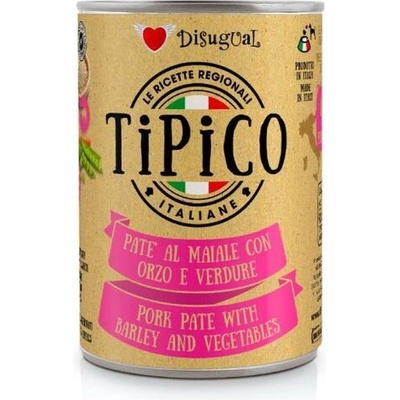 Disigual Консерва куче Tipico Pork with Barley and Vegetables - със свинско, ечемик и зеленчуци