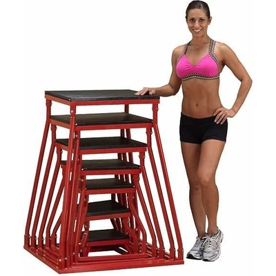 Body Solid Sada plyoboxů 15-107 cm/7ks