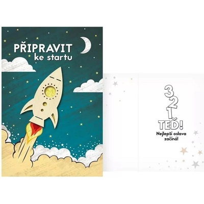 Přání srdečné pro muže Připravit ke startu
