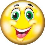 Dema Stil ГОЛЯМА pvc ТОПКА emoji 23 СМ