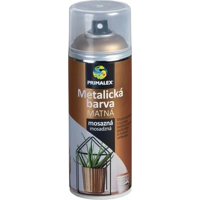 Primalex Sprej metalická MAT mosazná 400 ml