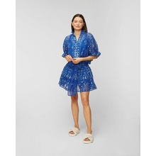 Juliet Dunn Mosaic Blouson Dress