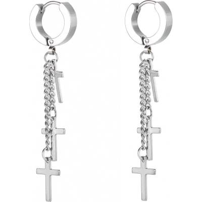 Amparo Miranda Náušnice Cross SE123 Silver