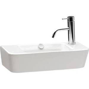 Gala Окачена мивка Gala Emma Square, лъскаво бяла, 50 см (G2709501)