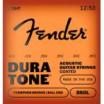 FENDER Струни за акустична китара Dura-Tone® 860L 12-52 Phosphor Bronze by Fender
