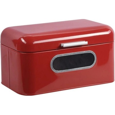 KESPER 18050 Chlebník 30 x 15,4 x 18 cm, nerez, červený – Zboží Dáma